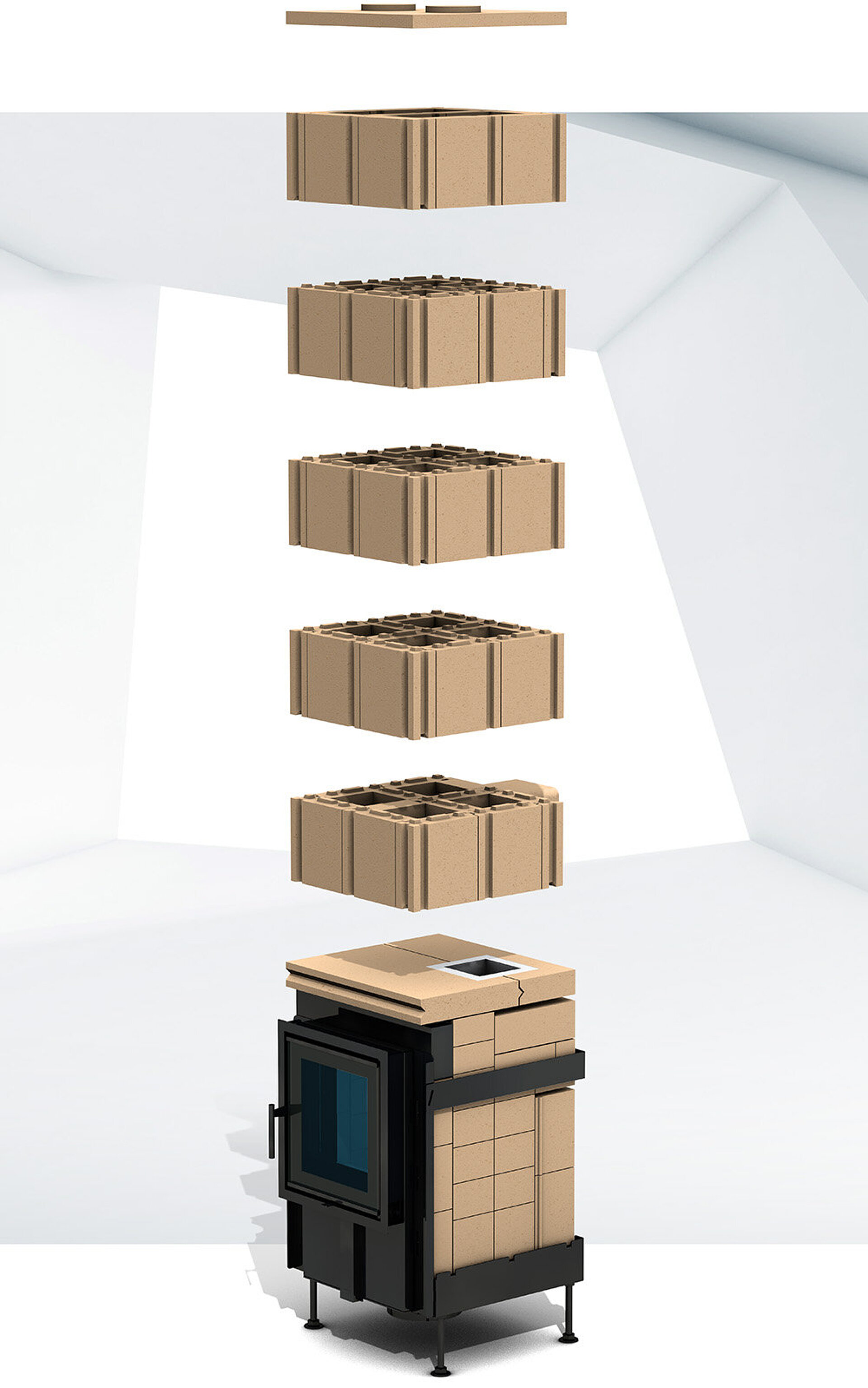 Small tiled stove - RATH AG